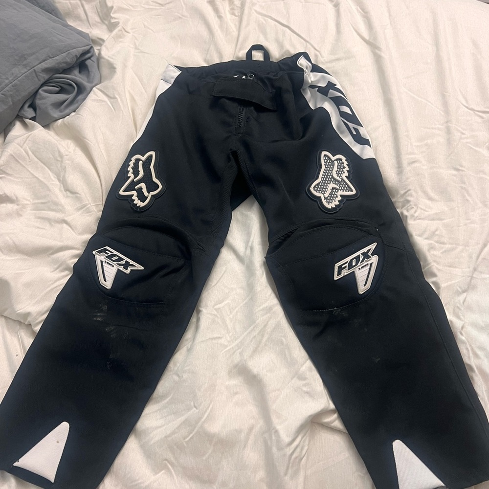 Fox Racing Black Motocross Pants